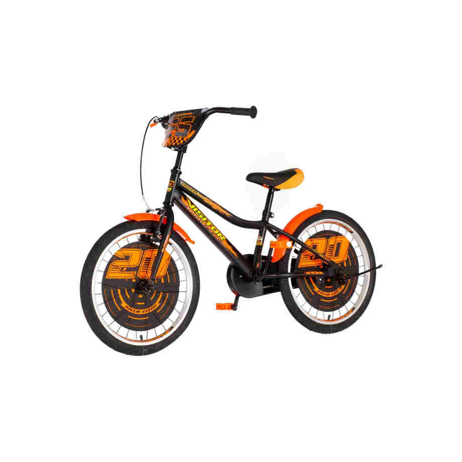 Bicikl kids visitor motocross 20" 10" v-brake kontra 115-135cm (20") crno narandžasti polu mat eBt 1203066 17