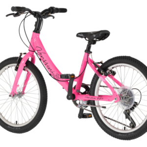 Bicikl junior 20 venssini parma alu 20" alu 12" v-brake 6 brzina 132-155cm (xs) roza bicikl junior 20 venssini parma venssini parma juniorski bicikl 20 inča roza aluminijumski ram v-brake