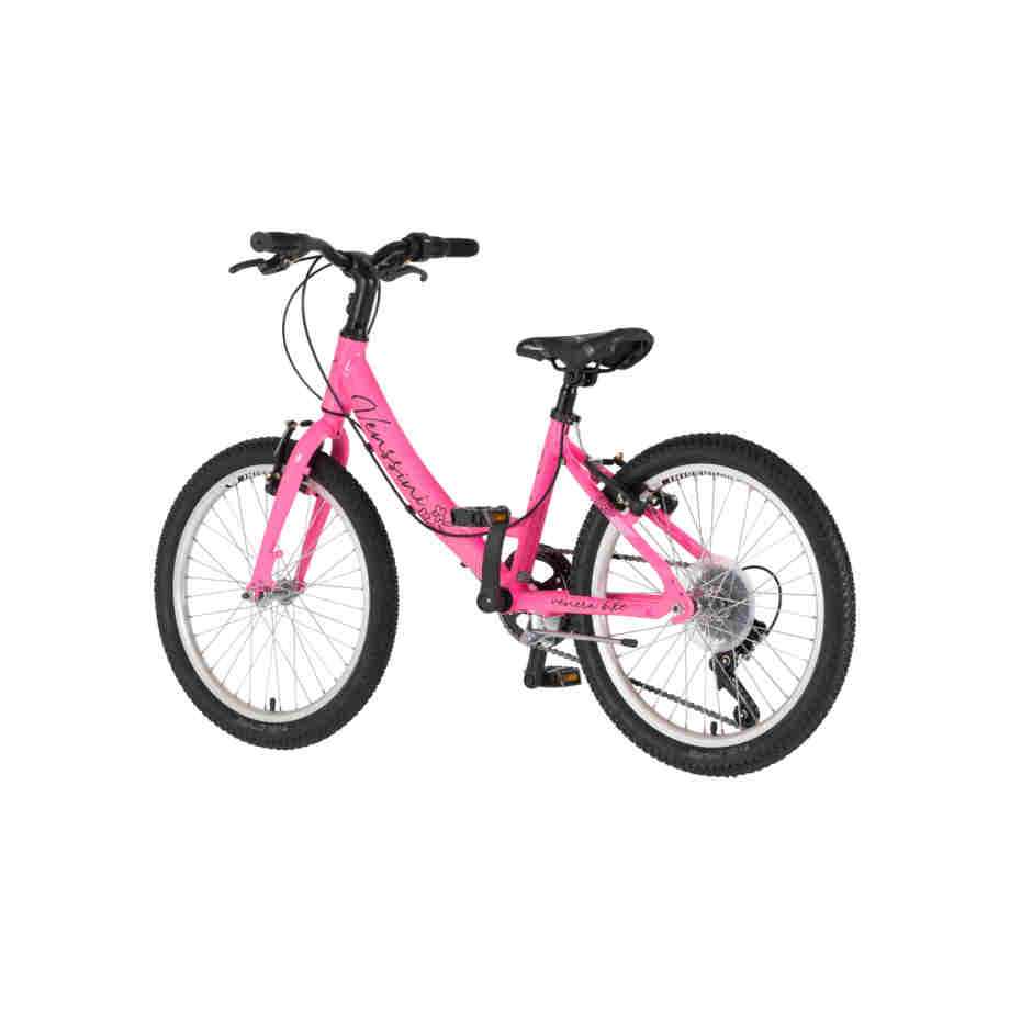 bicikl junior 20 venssini parma venssini parma juniorski bicikl 20 inča roza aluminijumski ram v-brake