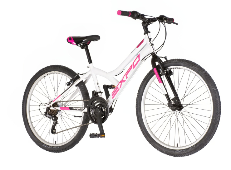 igh-1242009-18 bicikl junior 24 explorer spy explorer spy 24 dečiji bicikl belo roze perla uv sjaj