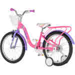 bicikl kids visitor unicorn 20 visitor unicorn 20 dečiji bicikl za devojčice roze uv sjaj