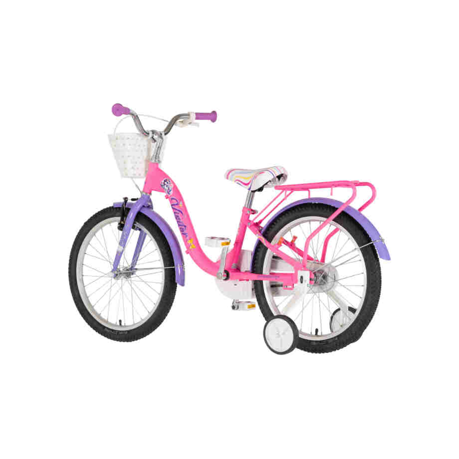 bicikl kids visitor unicorn 20 visitor unicorn 20 dečiji bicikl za devojčice roze uv sjaj