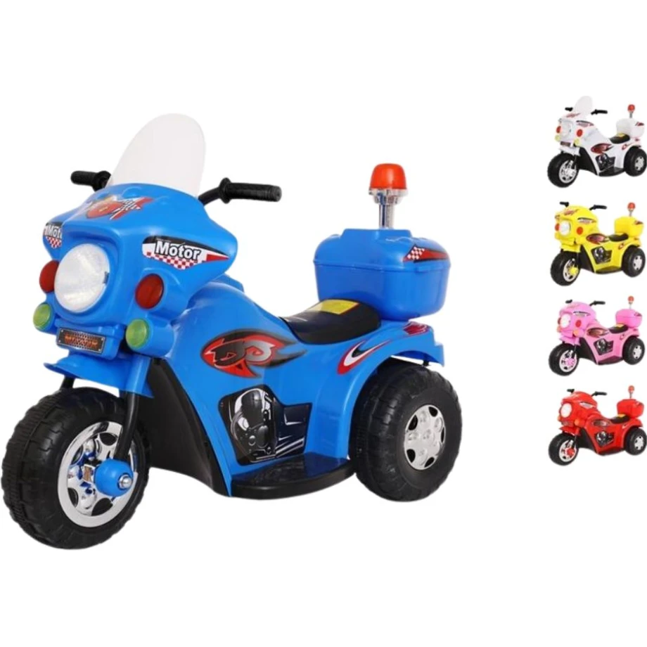 motor na akumulator a4 pink sa tri točka i svetlosnim efektima za decu