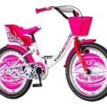 Bicikl kids visitor dalmatian 20" 10" v-brake kontra 115-135cm (20") belo roze