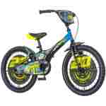 bicikl kids visitor turbo 20 inča crno plavi sa ergonomskim sedlom