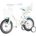 Bicikl kids visitor lola 12" 7" v-brake kontra 95-115cm (12") belo roze perla bicikl kids visitor lola 12 belo roze perla sa pomoćnim točkićima