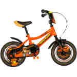 Bicikl kids visitor motocross 12" 8" v-brake  kontra 95-115cm (12") neon narandžasti uv - Slika 2