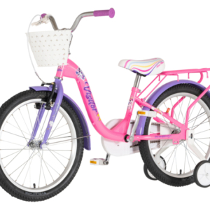 bicikl kids visitor unicorn 20 visitor unicorn 20 dečiji bicikl za devojčice roze uv sjaj