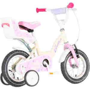 bicikl kids visitor liloo 12 dečiji bicikl visitor liloo 12 inča bež roze mat boja