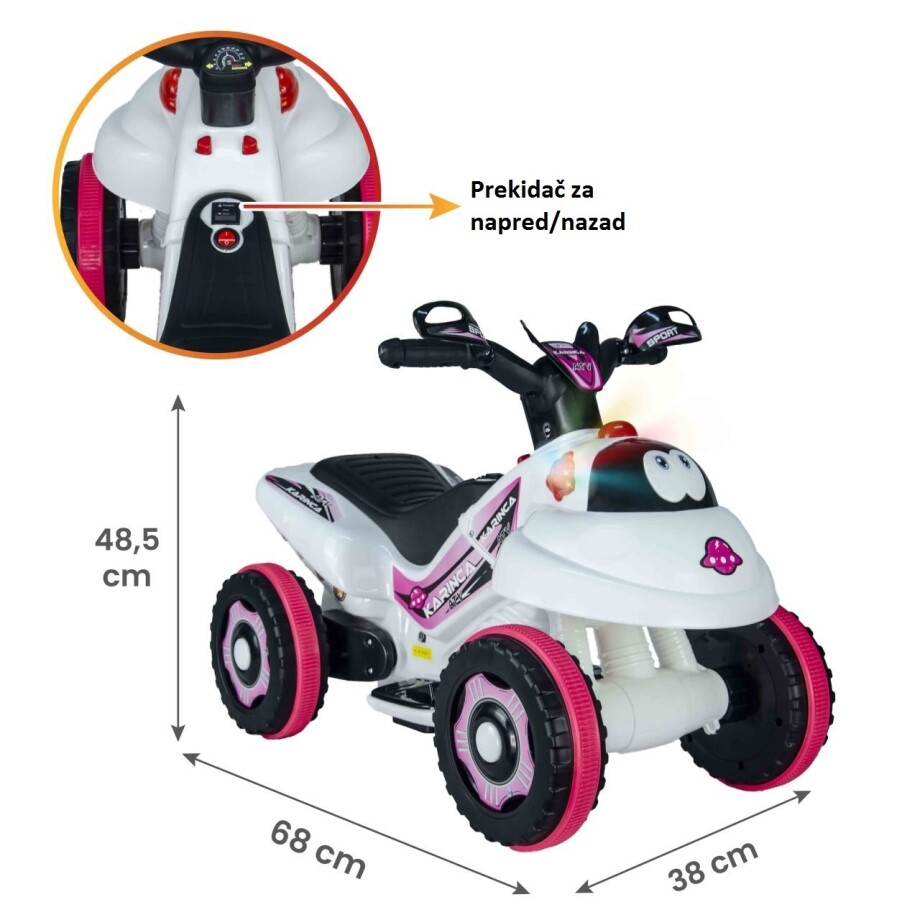 Motor Ant 6V Beli 8