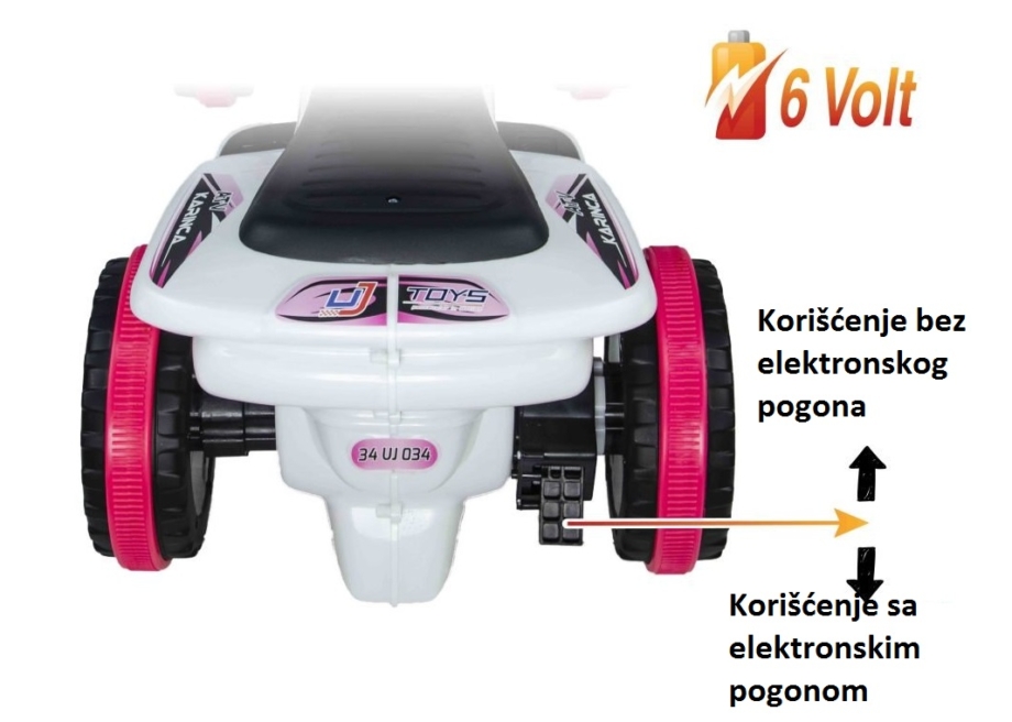 Motor Ant 6V Beli 9