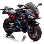 motor sportski 2 točka crni električni vozilo za decu