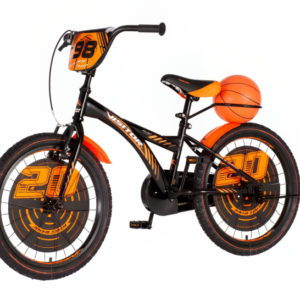 Bicikl kids visitor basket 20" 10" v-brake kontra 115-135cm (20") crno narandžasti Bicikl kids visitor basket 20" 10" v-brake kontra 115-135cm (20") crno narandžasti - Slika 5