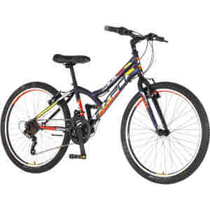 bicikl junior 24 explorer spy plavi planinski sa v-brake kočnicama