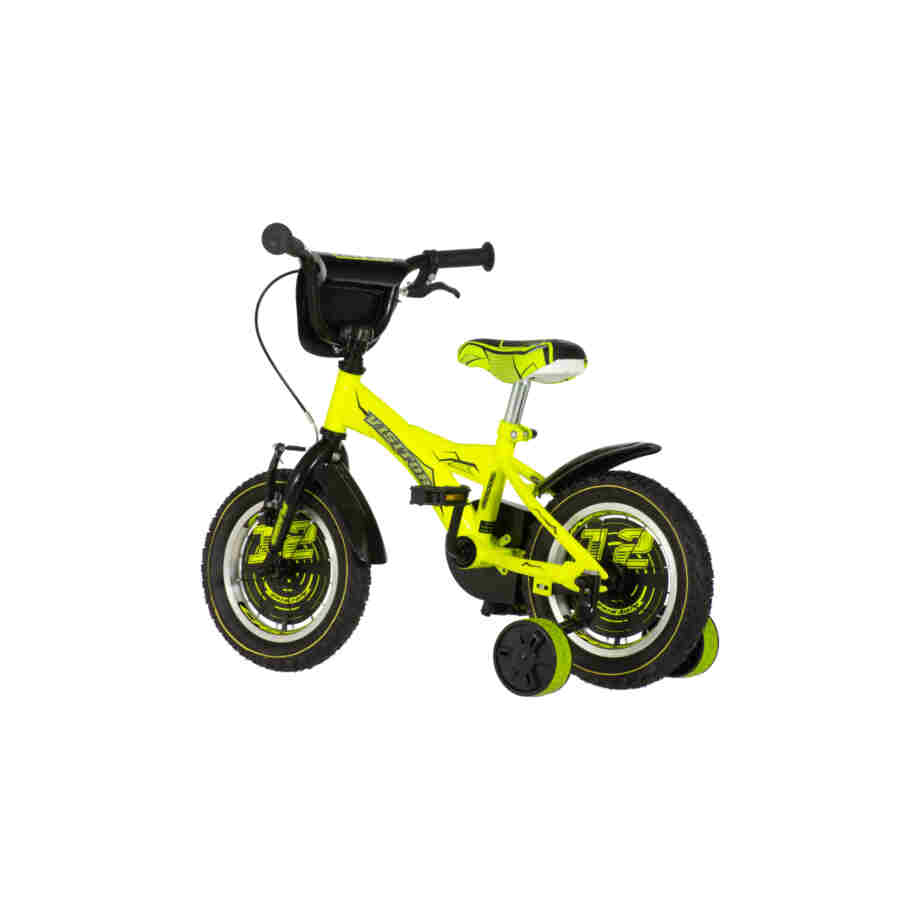 Bicikl kids visitor player 12" 7" v-brake kontra 95-115cm (12") neon žuti uv Bicikl kids visitor player 12" 7" v-brake kontra 95-115cm (12") neon žuti uv