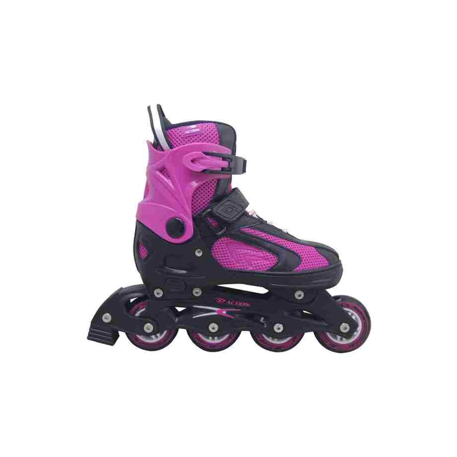roler pw126b 10 crno roza m37 40 pvc abec5 pu tockici