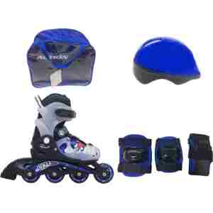 Roler dečiji set s (30-33) plavi pvc abec-5
