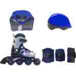 Roler dečiji set xs (26-29) plavi pvc abec-5 - Slika 1