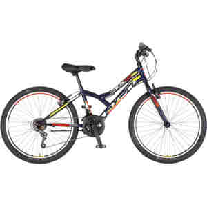 bicikl junior 24 explorer spy plavi planinski sa v-brake kočnicama