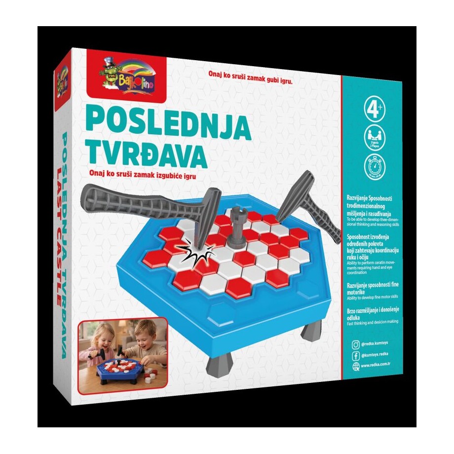 poslednja tvrđava društvena igra ravnoteže za decu Poslednja tvrđava