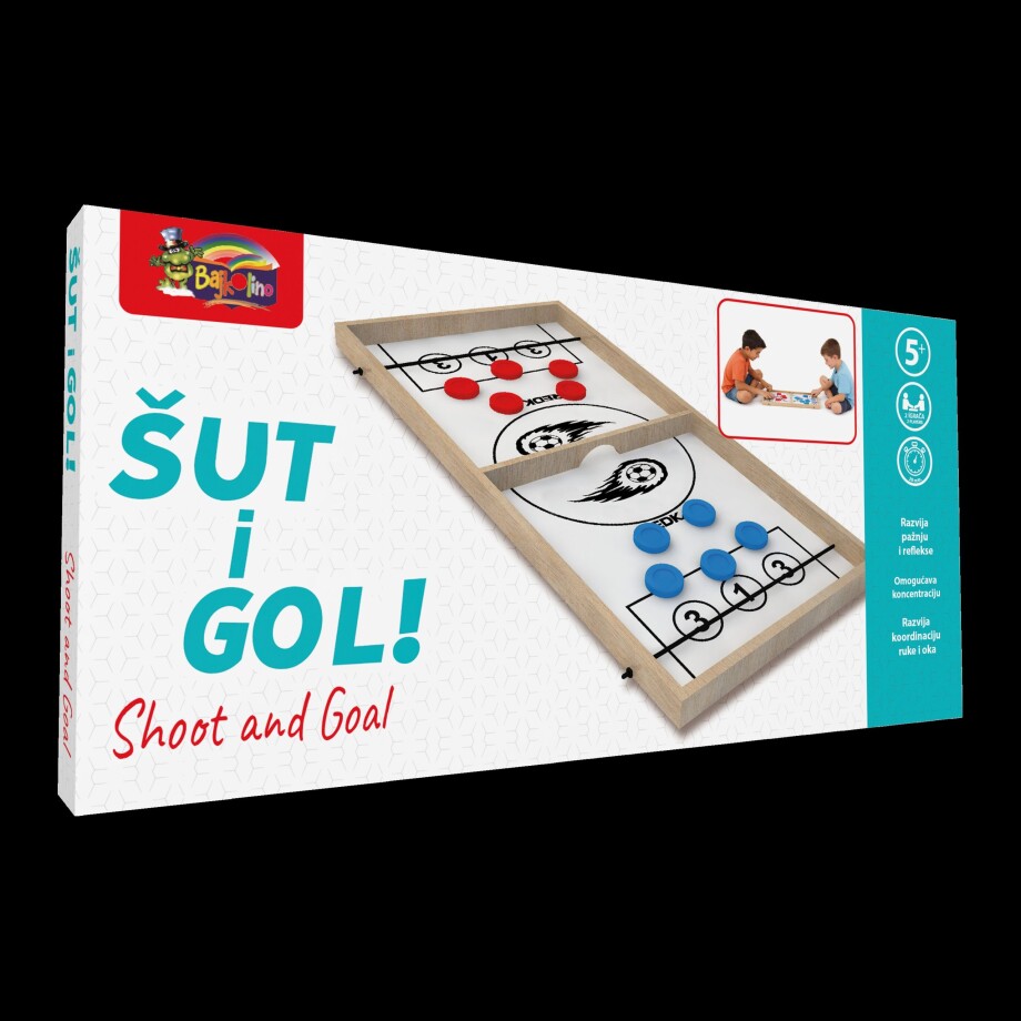 šut i gol igra društvena igra sa žetonima