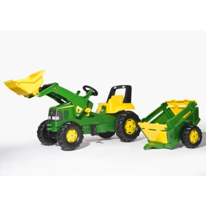 Traktor J.D. sa prik. i utovar