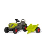 Traktor Rolly kid Claas Axos 240 sa prikolicom