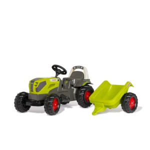 Traktor Rolly kid Claas Axos 240 sa prikolicom