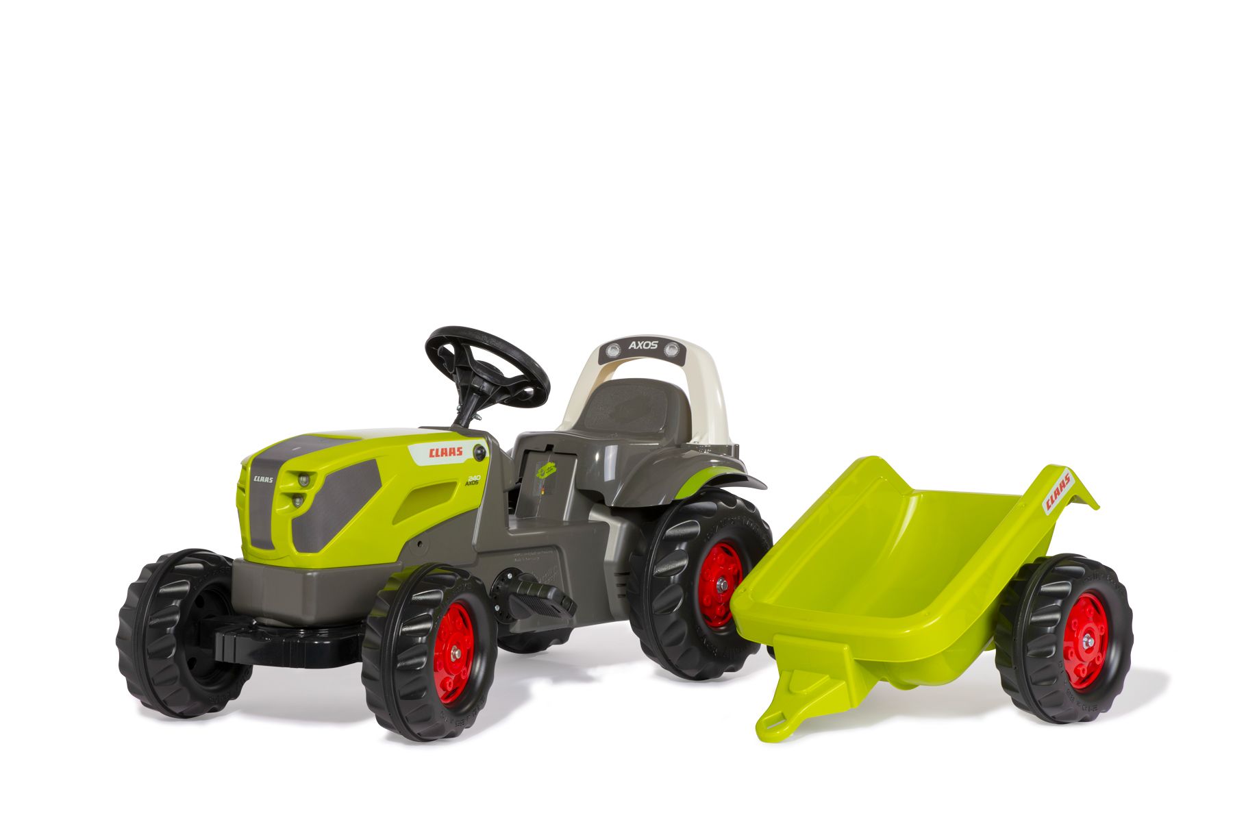 Traktor Rolly kid Claas Axos 240 sa prikolicom Traktor Rolly kid Claas Axos 240 sa prikolicom