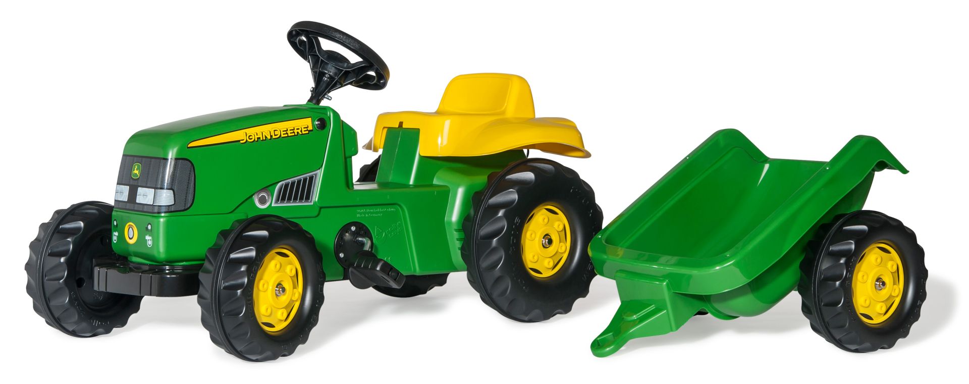 Traktor Rolly kid John Deere sa prikolicom Traktor Rolly kid John Deere sa prikolicom