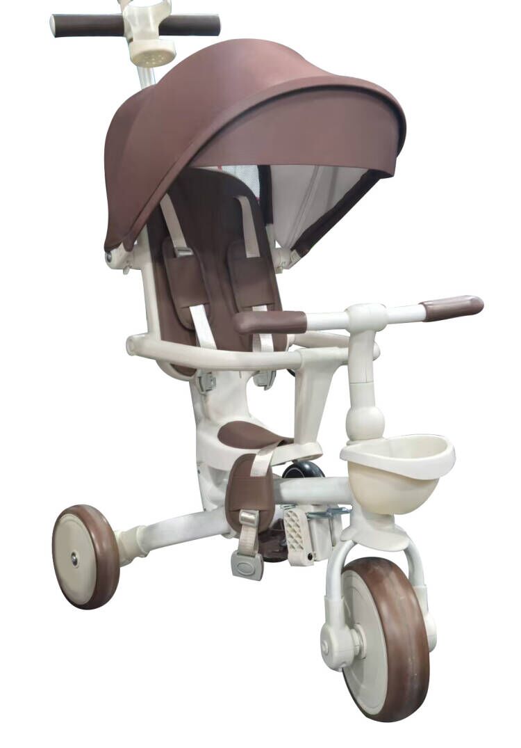 Tricikl sa tendom 5u1- Braon- Balans bike Tricikl sa tendom 5u1- Braon- Balans bike