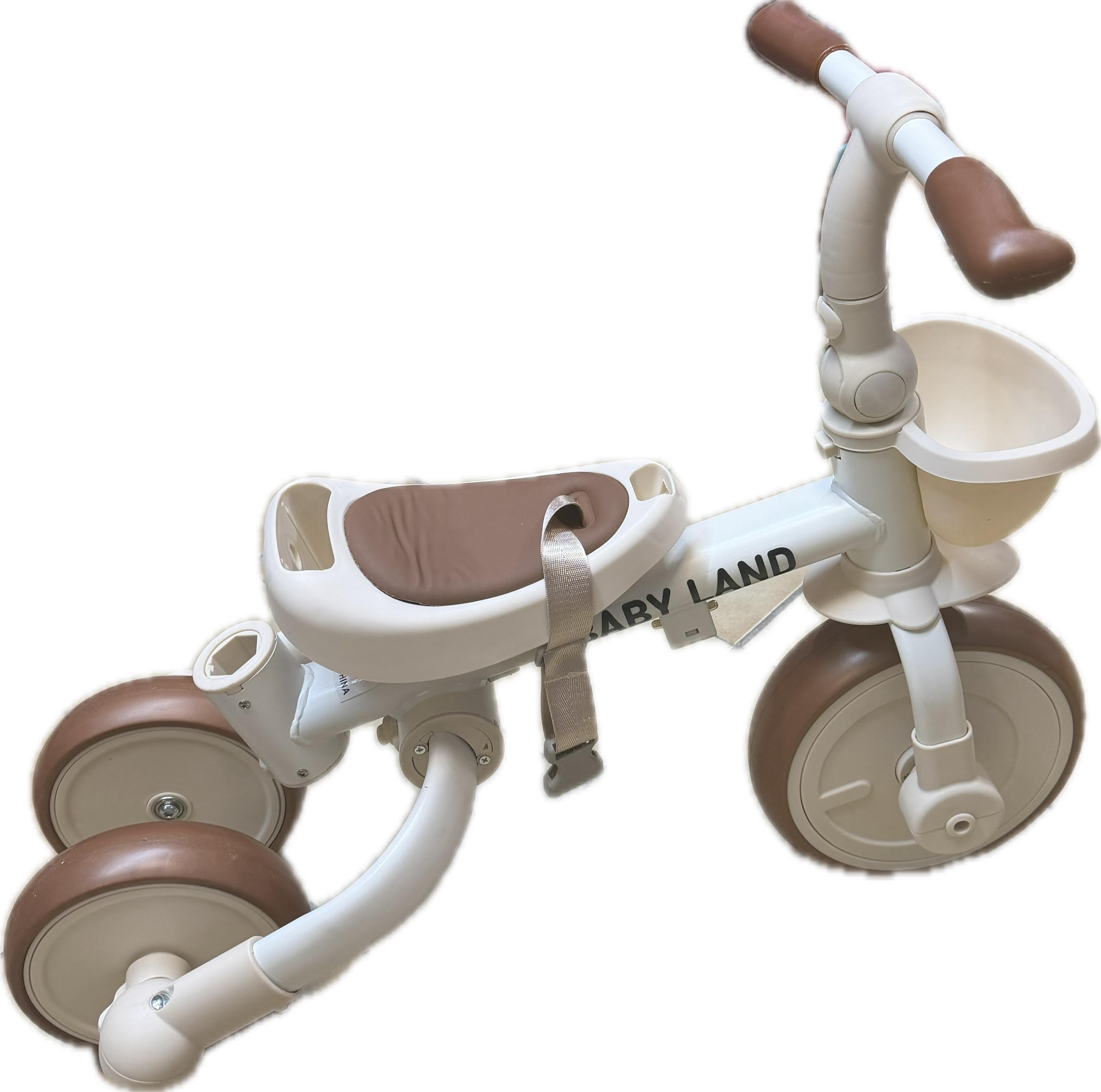 Tricikl sa tendom 5u1- Braon- Balans bike Tricikl sa tendom 5u1- Braon- Balans bike 2
