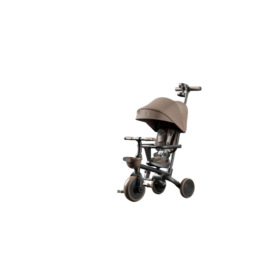 Tricikl sa tendom 5u1-Krem- Balans bike