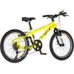 Bicikl junior 20 visitor radiance 20" 11" v-brake 6 brzina 120-142cm (xxs) neon žuti bicikl junior 20 visitor radiance visitor radiance 20 junior bicikl neon žuti v-brake 6 brzina