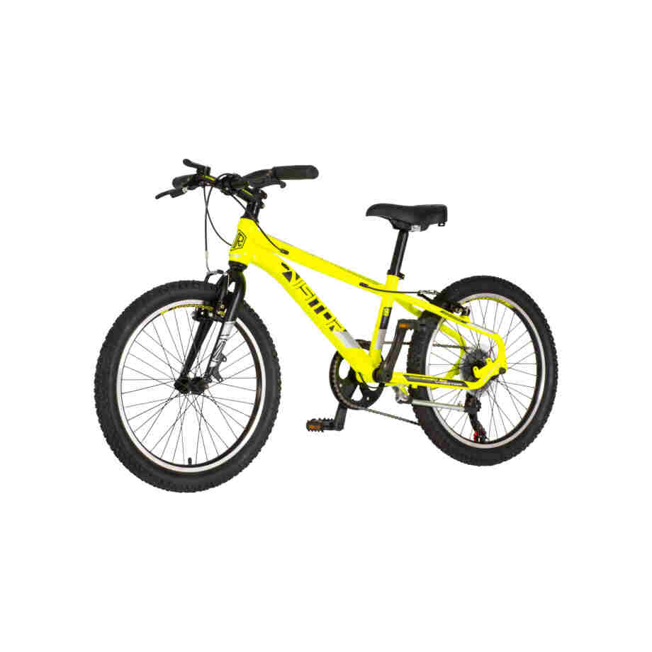 Bicikl junior 20 visitor radiance 20" 11" v-brake 6 brzina 120-142cm (xxs) neon žuti bicikl junior 20 visitor radiance visitor radiance 20 junior bicikl neon žuti v-brake 6 brzina