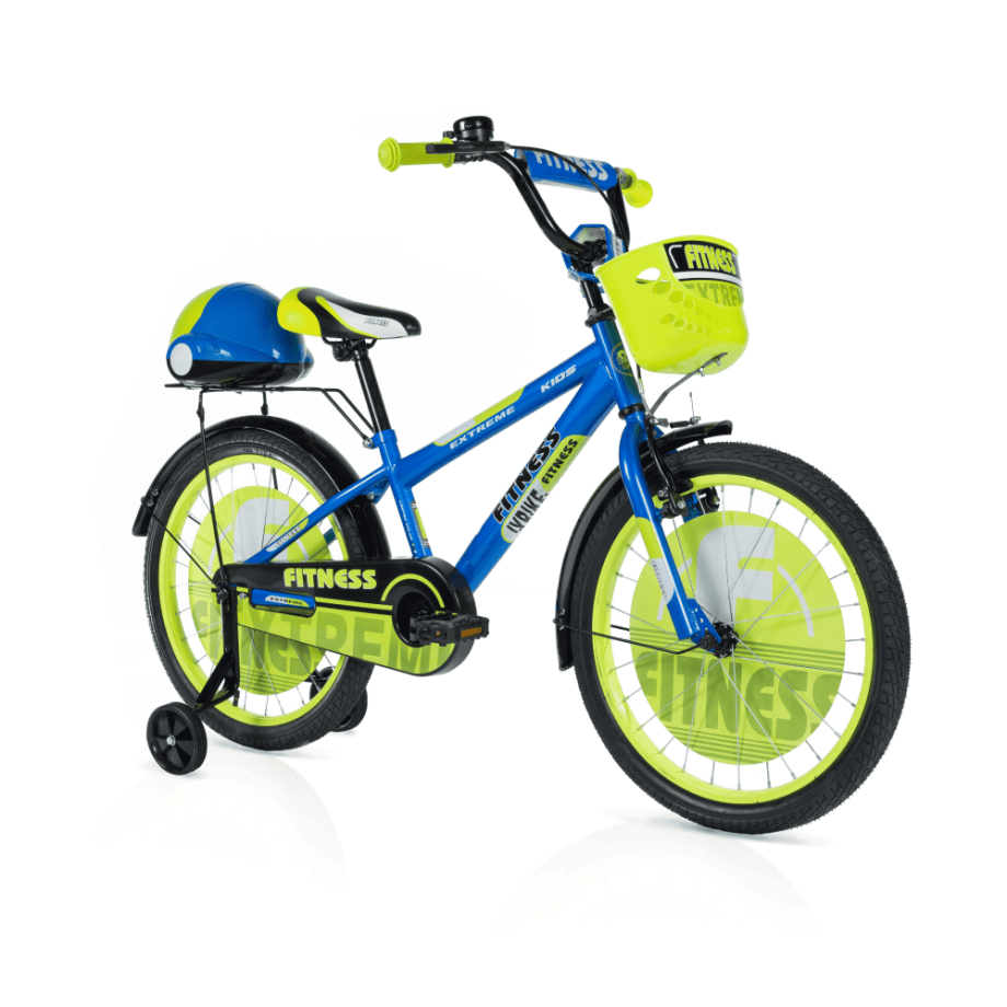 Dečija bicikla 20'' Fitness plavo-zeleni 20 Fitness side
