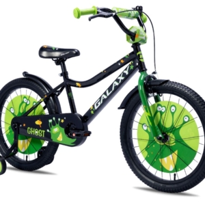 Bicikl dečiji GALAXY GHOST 20" crna/zelena - Slika 1
