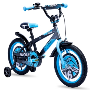 Bicikl dečiji GALAXY WOLF 16" crna/siva/plava