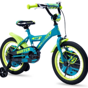 Bicikl dečiji GALAXY HUNTER 16" tirkiz/neon zelena MAT
