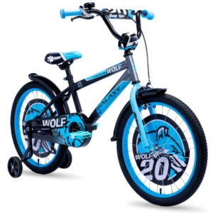 Bicikl dečiji GALAXY WOLF 20" crna/siva/plava