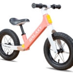 Balance bike 12" GALAXY COOPER roza/bela - Slika 1