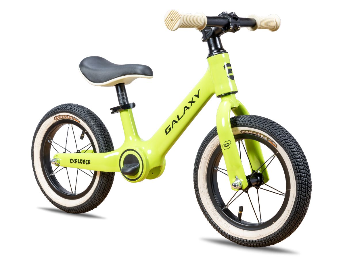 Balance bike 12" GALAXY EXPLORER zelena