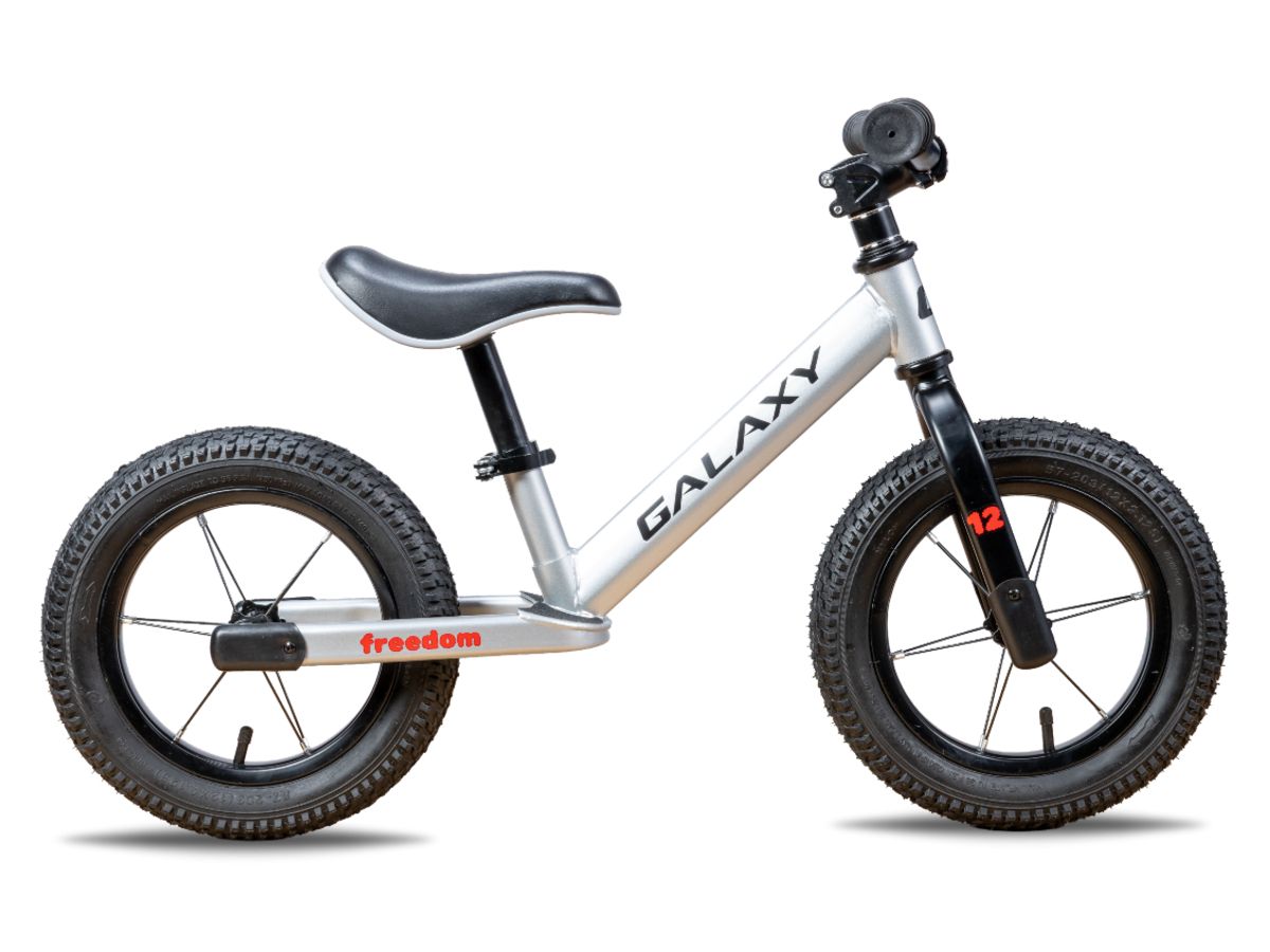 Balance bike 12" GALAXY FREEDOM siva/crna Balance bike 12" GALAXY FREEDOM siva/crna