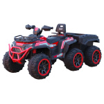 Auto na baterije ATV Veliki+prikolica TS-153- C crveni Auto na baterije ATV Veliki+prikolica TS-153- C crveni - Slika 1