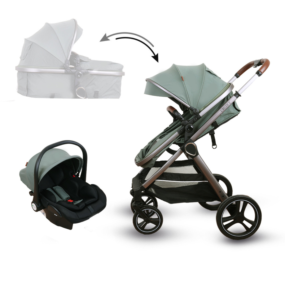 Jungle kolica Cruze 2 Multy 2u1 – zelena