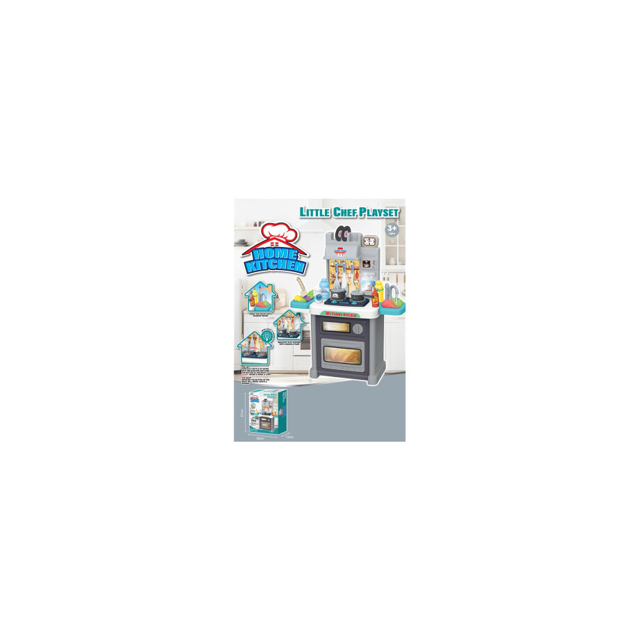 little chef playset decija kuhinja sa rernom i kuhinjskim dodacima