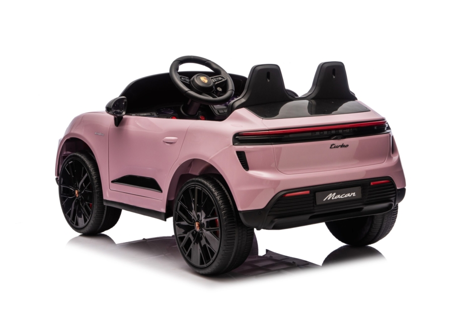 Auto na baterije PORCHE MACAN SUV Licencirani roze