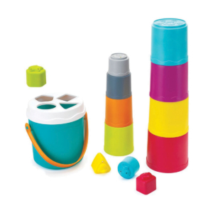 B kids Shape sorting stack nest