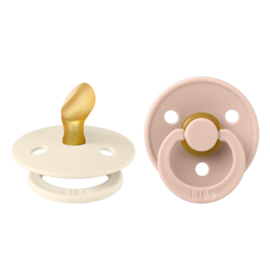 Bibs varalica Anatomical Ivory& Blush