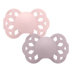 Bibs varalica silicone anatomial Blossom&D.Lilac